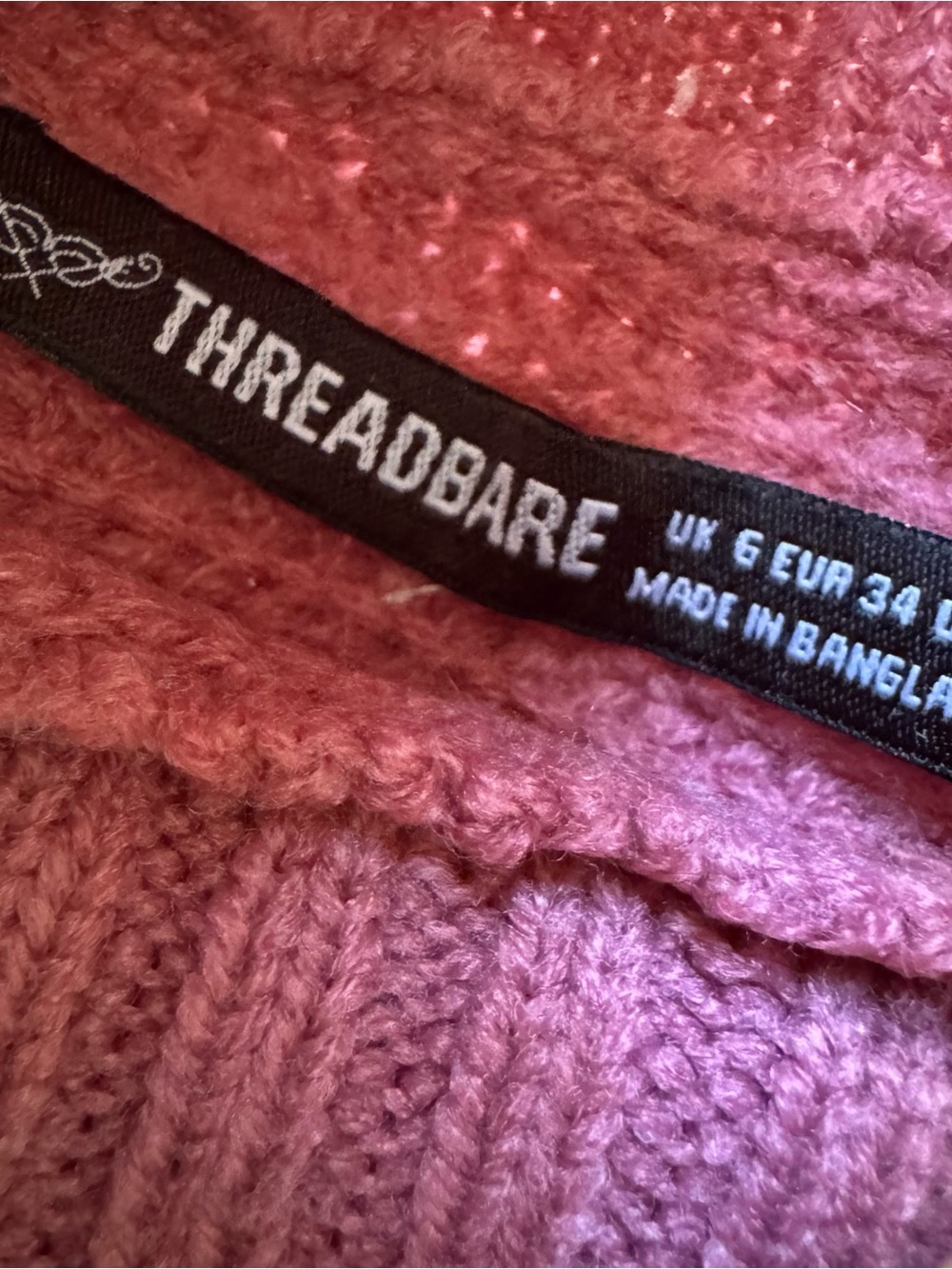 Threadbare Veronica Ribbed Mock Neck Sweater - Picture 8 of 8